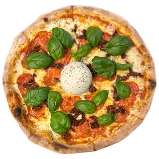Pizza Pomodoro con burrata # 16