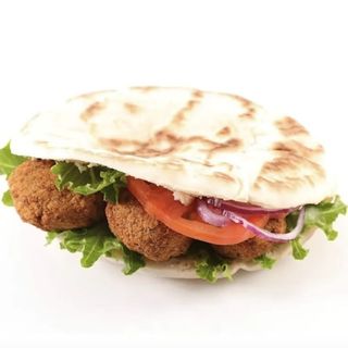 Döner falafel con queso