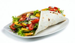 Shaorma vegetariana mare