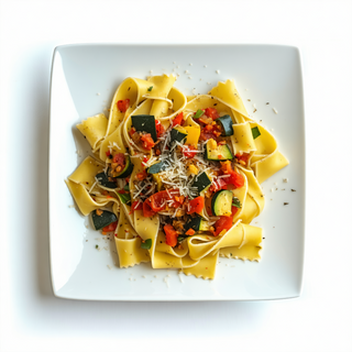 Tagliatelle Fresca Con Ratatouille Provençale