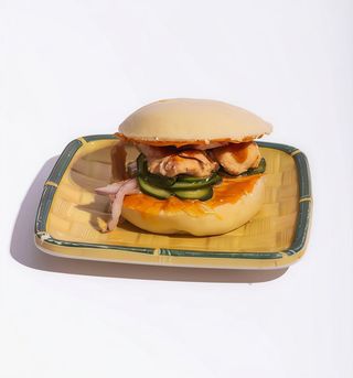 Mango Chicken Bao