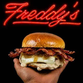 La Freddy´s Truffle Burger.