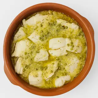 Bacalao en salsa verde