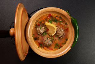 Ciorba cu perisoare de peste