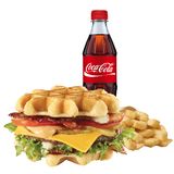 Waffle бургер голямо меню