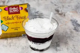 Black forest u čaši