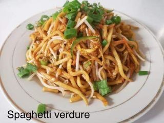 27a. Spaghetti con verdure