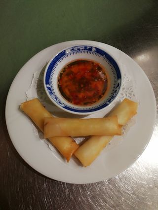 3 Involtini con pollo 3 pezzi 鸡春卷