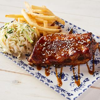 Costillar Duroc BBQ Bourbon