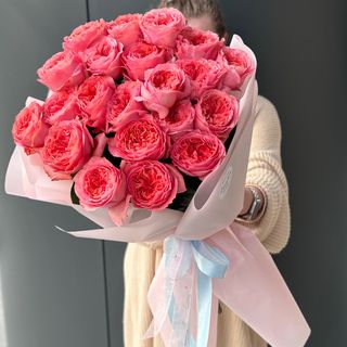 Букет з 25 троянд Кенді Експрешн