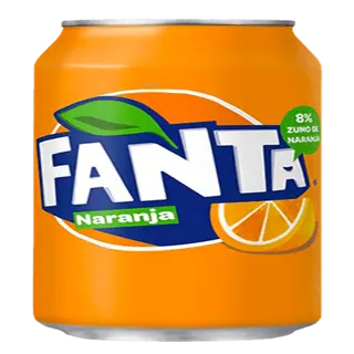 Fanta Naranja lata 330ml.