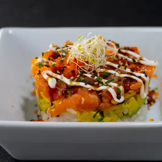 Tartar salmón