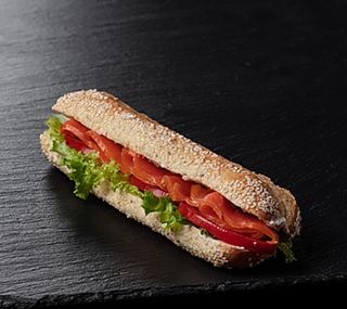 Сэндвич с лососем