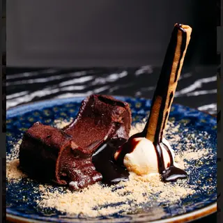 Brownie Con Helado