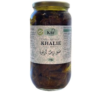 Khalie de veau avec de l'huile d'olive