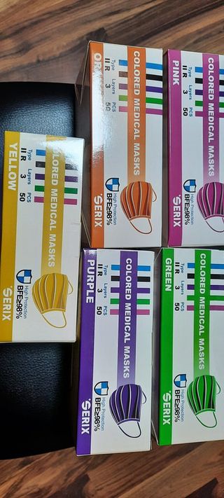 Masca protectie  3 pliuri serix