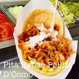 Pita Döner Kebab de Pollo y Ternera