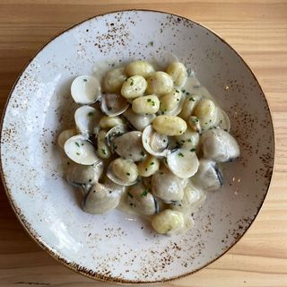 Gnocchi gorgonzola e vongole