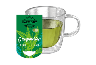 Зелений чай Ганпаудер