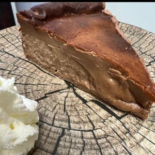 tarta de chocolate y queso