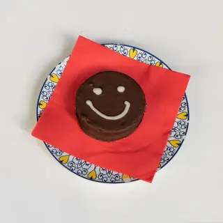Alfajor de chocolate grande