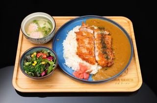 Combo chicken-katsu curry