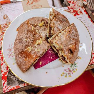 Schiacciata calda con Nutella