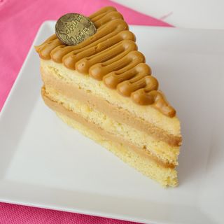 Fatia de Bolo Doce de Leite 