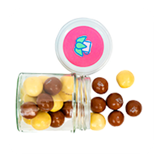 Tarro Chuches Bolas De Chocolate 250Ml.