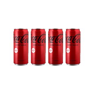 4 x Coca Cola Zero 0,33l