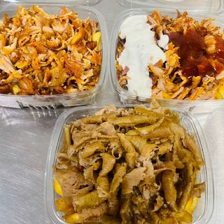 Menú snak para 3 persona 