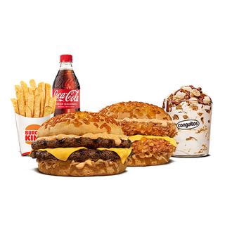 Menú Completo Stacker Original Doble Grande