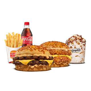 Menú Completo Stacker Original Doble Grande