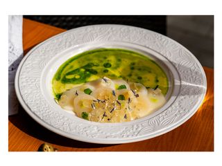 Крудо з гребінцями під цитрусовим соусом (150g)