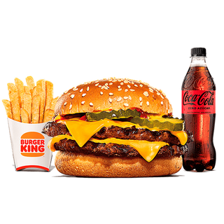 Menu Double Cheeseburger