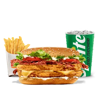 Double Chicken Royale Bacon Cheese