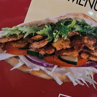 Kebab Falafel Con Verduras