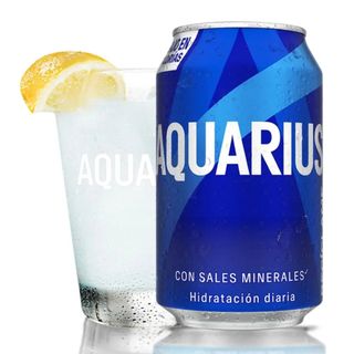 Aquarius Limón lata 330ml.