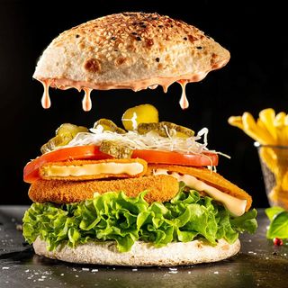 Cașcaval pane la chiflă