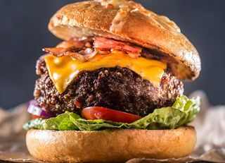 Hambúrguer Mediterrânea
