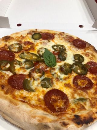 Pizza con 3 ingredientes