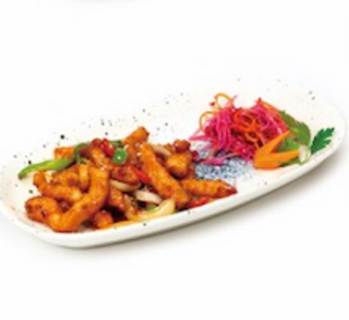 Pollo al estilo hong kong