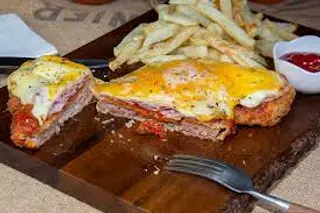 Milanesa de carne Cordobés