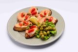 Bruschette sa lososom 200gr