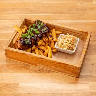 Żeberka wieprzowe w sosie BBQ 550g