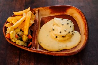 Biftek u sosu od zelenog bibera 300g