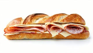 Salame piccante, salsa piccante e fontina