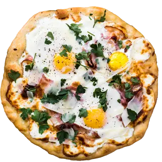 Pizza Carbonara (Mediana)