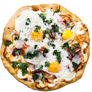 Pizza Carbonara (Mediana)