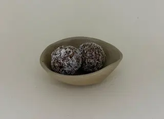 Power peanut coconut ball